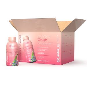 MYVERA CRUSH Collagen + | Suplemento alimentar em frascos de dose única de 285 ml (embalagem de 6) - 1710 ml
